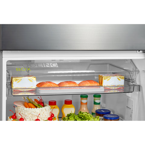 Refrigerador Top Mount Smart Sensor Bru Steel 15 Pies Cúbicos