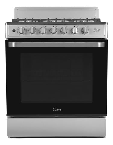 Estufa Midea 30 Pulgadas Silver Copete