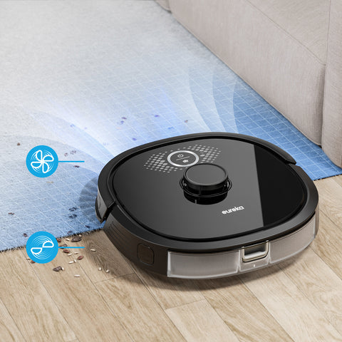 Eureka Aspiradora y Trapeadora Robot Smart Clean Wi-Fi con Navegación Laser