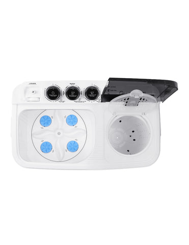 Lavadora Semiautomática Doble Tina 11 Kg Twin Force Pulsator Blanca