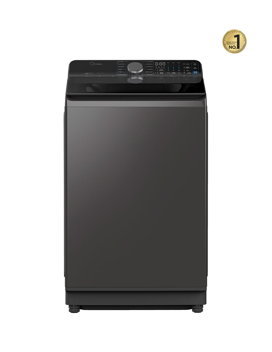 Lavadora Automática Carga Superior 25Kg Silent Wave Charcoal Gray