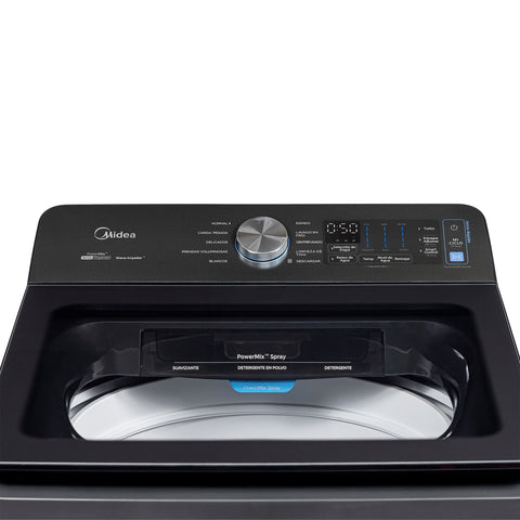 Lavadora Automática Carga Superior 22Kg Silent Wave Charcoal Gray