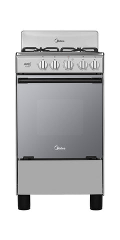 Estufa Midea 20 Pulgadas Silver Copete