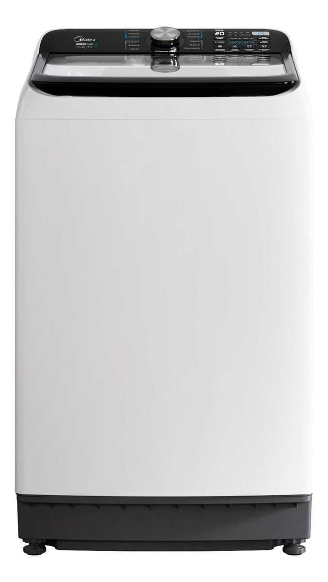 Lavadora Automática Carga Superior 16 Kg Midea Wave Impeller Blanca MA512W16/W
