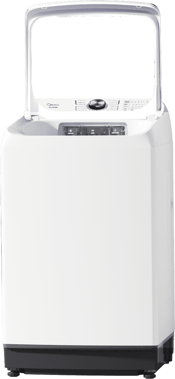 Lavadora Midea 18 Kg Automática con Agitador Blanca