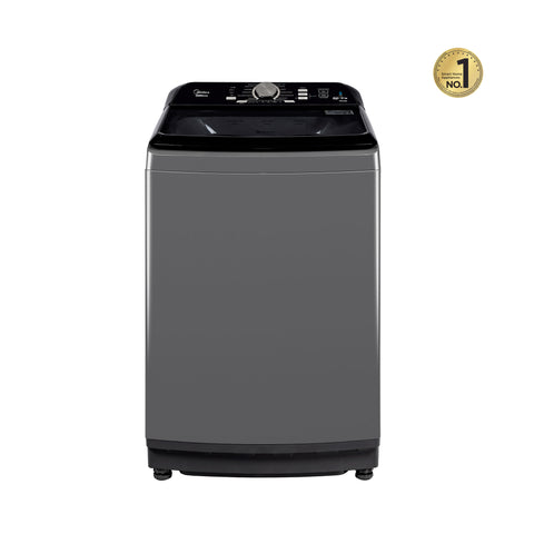 Lavadora Midea Automática Carga Superior 18Kg Impeller Gris