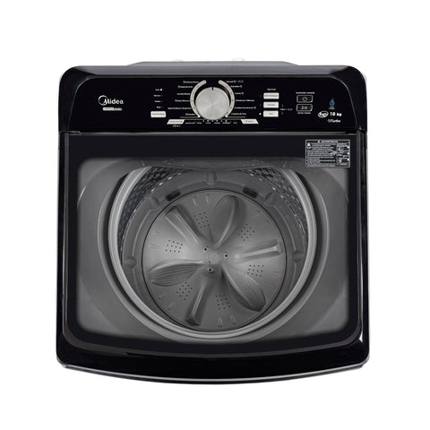 Lavadora Midea Automática Carga Superior 18Kg Impeller Gris