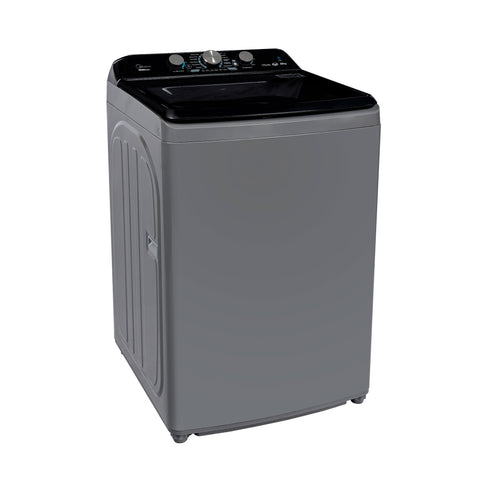 Lavadora Carga Superior Midea 22Kg Vortex Wash Agitador Gris
