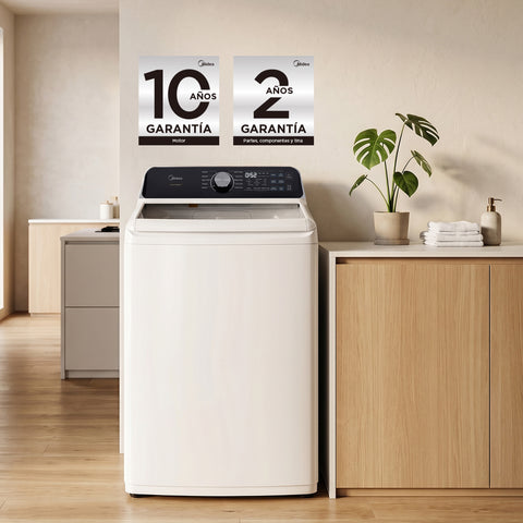 Lavadora Automática 25 kg Carga Superior Boost Wash Blanca