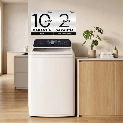 Lavadora Automática 25 kg Carga Superior Boost Wash Blanca