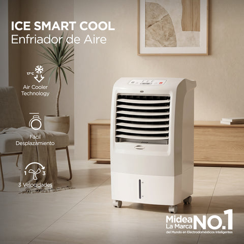 Enfriador Aire Portatil Midea Frio 14L 3 Vel