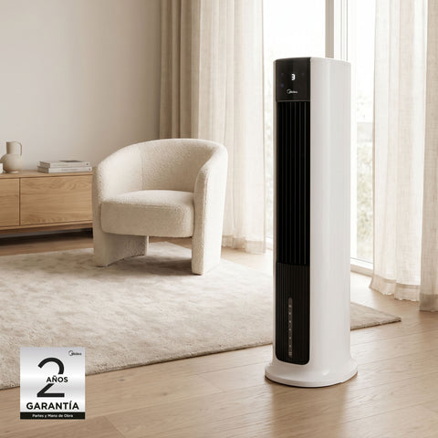 Ventilador de Torre 42" Midea 2 en 1 MAC46TFBW