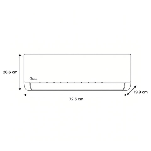 Minisplit Midea CoolXpress, 1 Ton, Sólo Frío, 115V