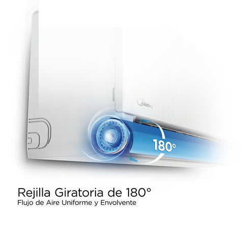 Minisplit Midea 12,000 BTU´s 115V Solo Frío Inverter