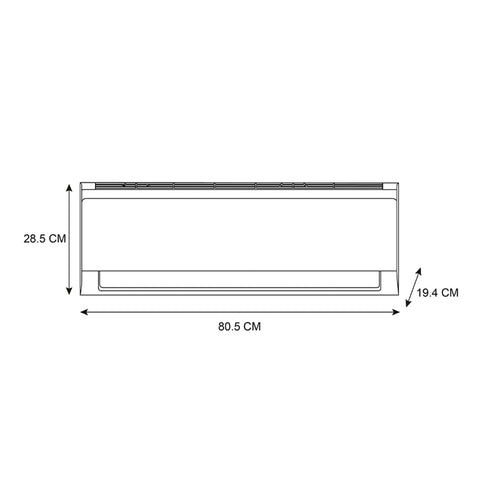 Minisplit Forest Plus Save Inverter Midea, 1 Ton, Frío.