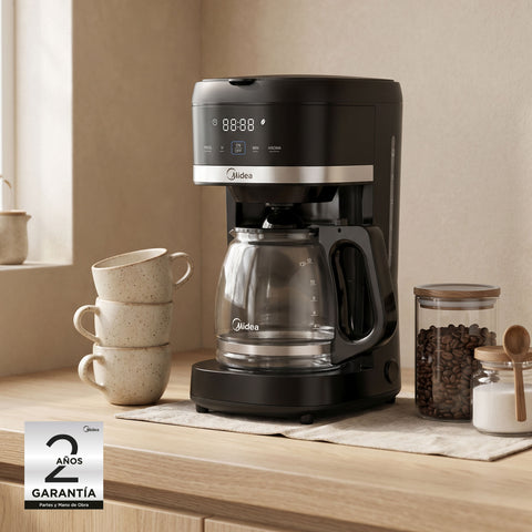 Cafetera Digital Midea 12 Tazas Smart Brew