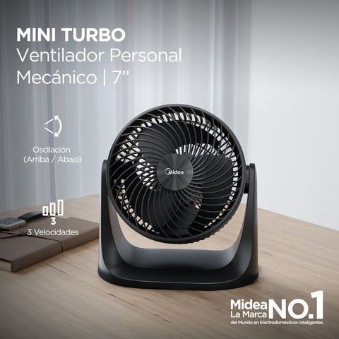 Ventilador Midea Personal Mini Turbo 7"
