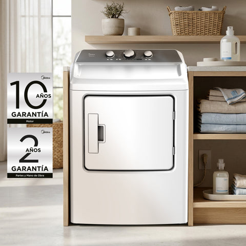 Secadora de gas Midea Sensor Dry 23Kg Blanca