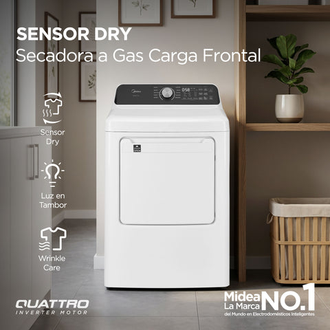 Secadora 25Kg Sensor Dry Blanca