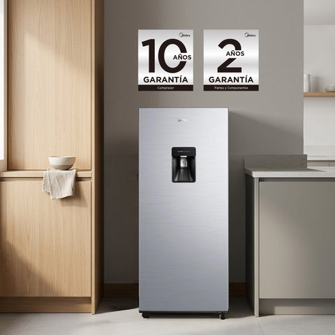 Refrigerador Midea 7 Pies Cúbicos 190 L Light Silver Low Frost
