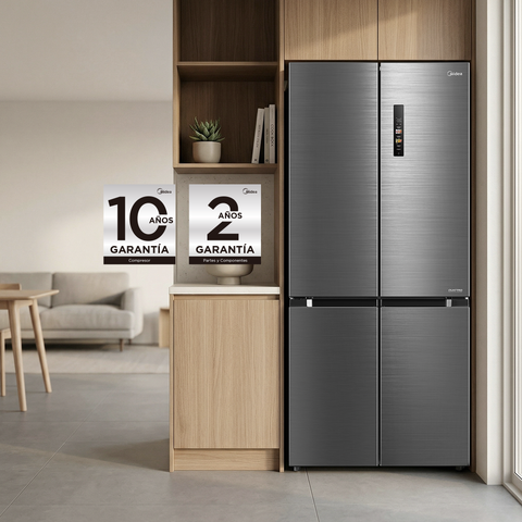 Refrigerador Multi Door Midea Inverter Quattro 19 P