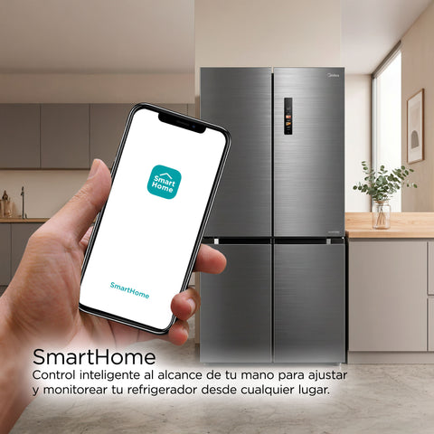 Refrigerador Multi Door Midea Inverter Quattro 19 P