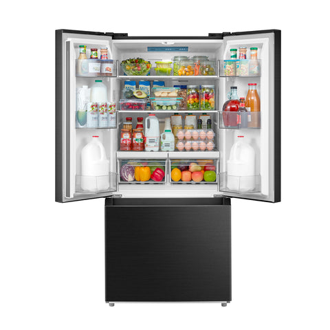 Refrigerador Midea French Door 19 Pies Negro