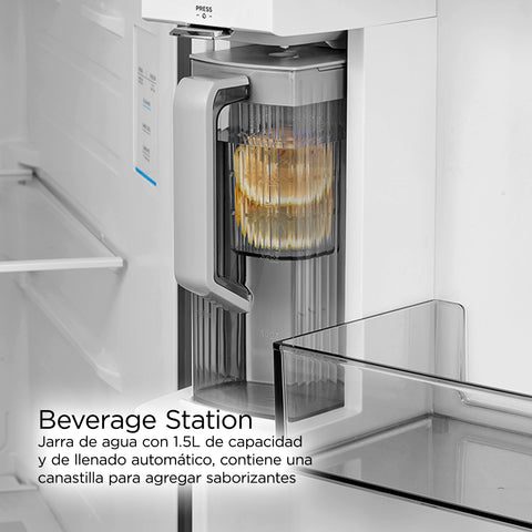 Refrigerador Side by Side Basalt Gray 25 Pies cúbicos