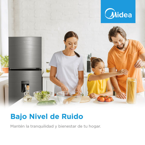 Refrigerador Top Mount Smart Sensor Bru Steel 13 Pies Cúbicos