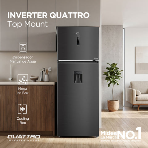 Refrigerador Top Mount Midea Inverter Quattro 17 P