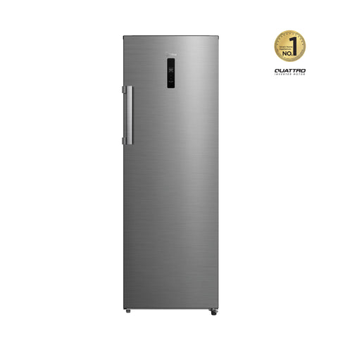 Congelador Vertical Inverter Quattro Bru Steel 9 Pies
