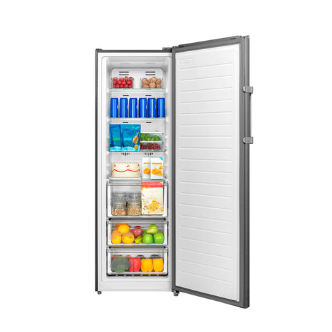 Congelador Vertical Inverter Quattro Bru Steel 9 Pies