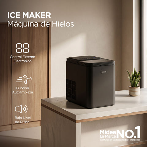 Fábrica de Hielos 12 Kg Negro