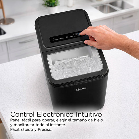 Fábrica de Hielos 12 Kg Negro