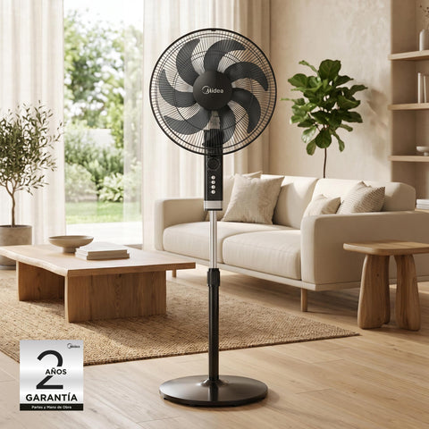 VENTILADOR PEDESTAL MIDEA MFA164MB 16 PUL