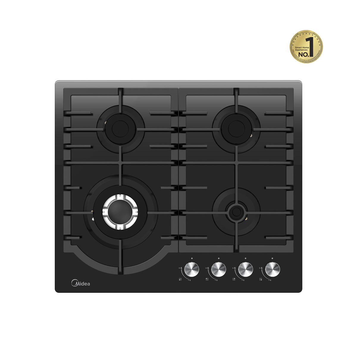 Parrilla de Gas Empotrable Midea 24” (60 cm) 4 Quemadores