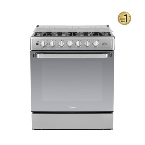 Estufa de Piso Midea 30' Xtreme Chef-Air Acero Inoxidable