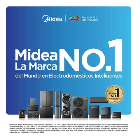 Calentador de Agua Midea Instantaneo, Gas LP , 6L