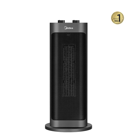 CALEFACTOR TORRE MIDEA MHC150MBB 18 PULG CERAMICO negro 1