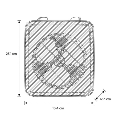 Calefactor + Ventilador Midea Personal Multi Air 9”