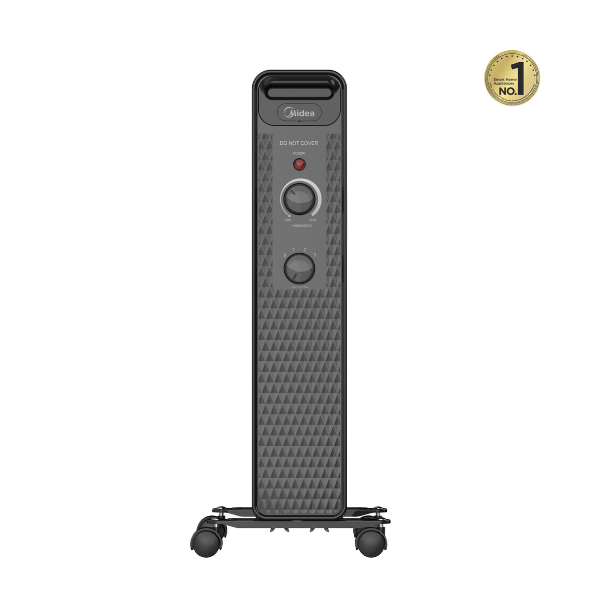 Calefactor Eléctrico Midea Pure Heat de Aceite Negro 25'