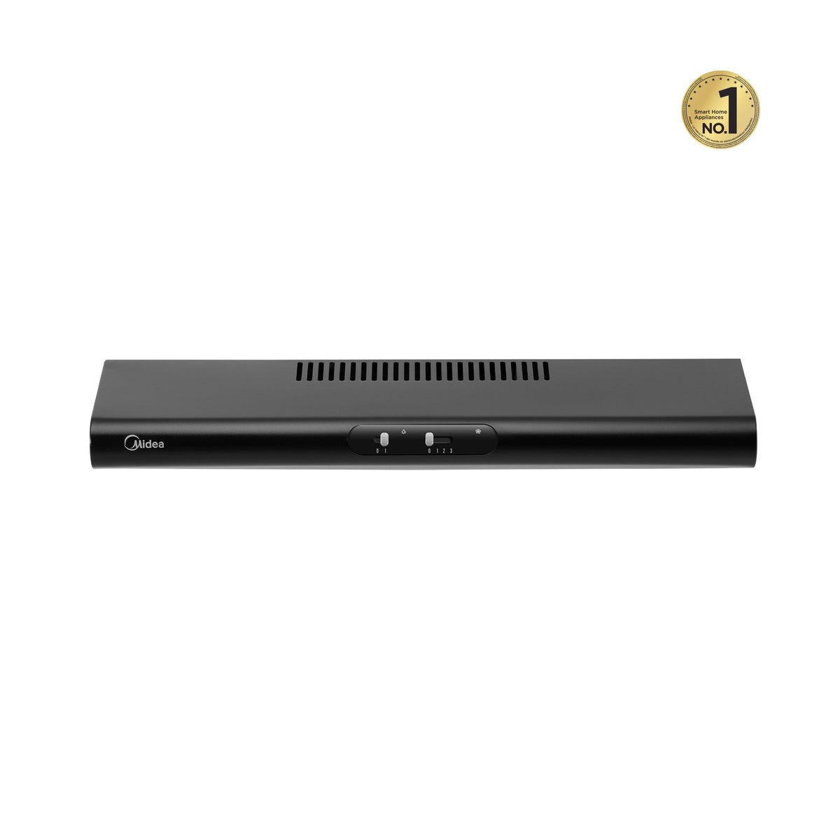 Campana De Pared Midea 24 Slim  Negra Mate