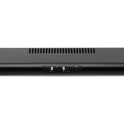 Campana De Pared Midea 24 Slim  Negra Mate