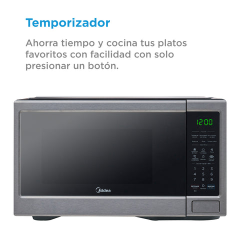Microondas Midea 1.1 Pies Inoxidable