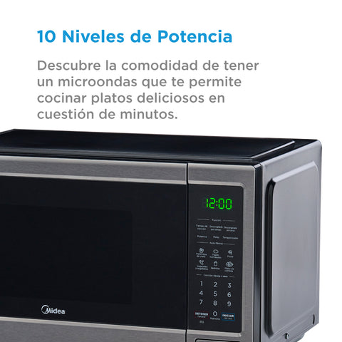 Microondas Midea 1.1 Pies Inoxidable