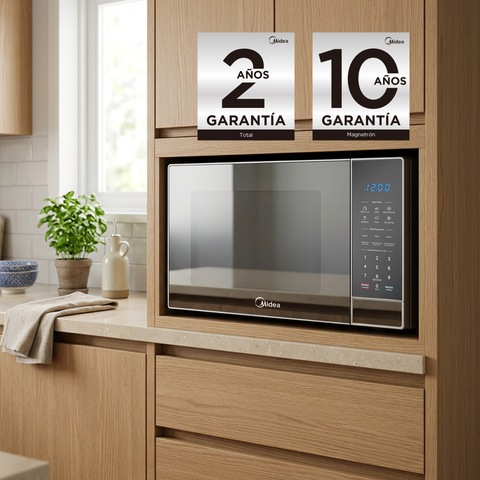 Microondas Midea 1.1 Pies Silver