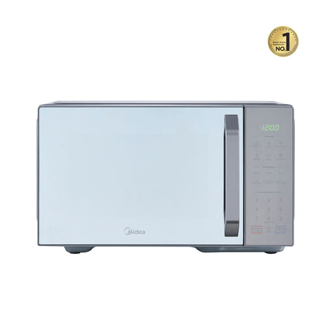 Horno Microondas MIDEA 1.1 PIES Grill Espejo Gris