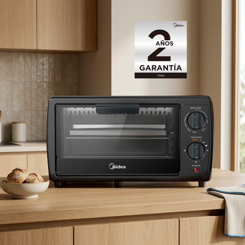Horno Eléctrico Xpress Bake 12L Negro