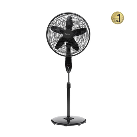 Ventilador Midea Pedestal 18 Pulgadas Negro