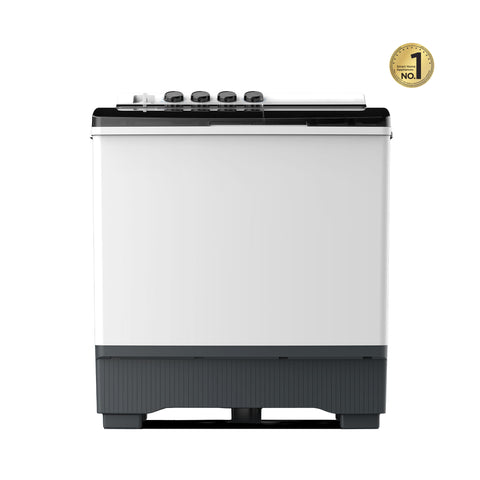Lavadora Semiautomática Midea Doble Tina 17kg Blanca